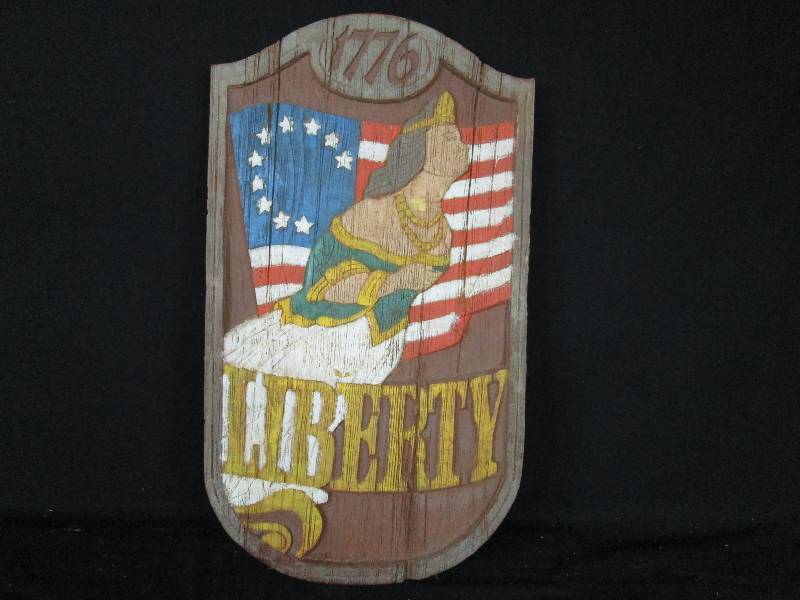 lot 136 image: Lady Liberty Wall Art