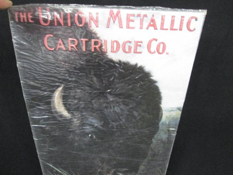 lot 141 image: Collectable Embossed Tin Sign Union Metallic Carbide  Co