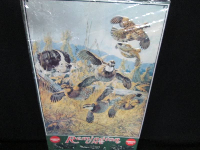 lot 149 image: Collectable Embossed Tin Sign Remington UMC