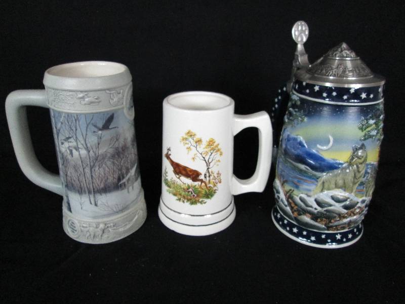 lot 157 image: Different Beer Steins