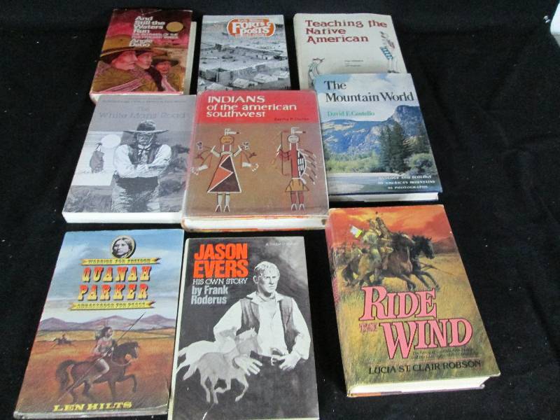 lot 165 image: Vintage Books Indian and Cowboy