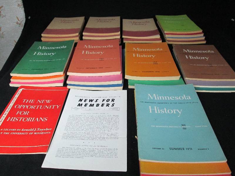 lot 184 image: 24 Minnesota History Books
