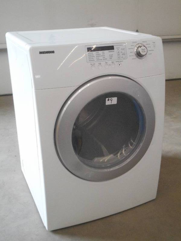 lot 9 image: Samsung Front-Load 230Volt Electric...