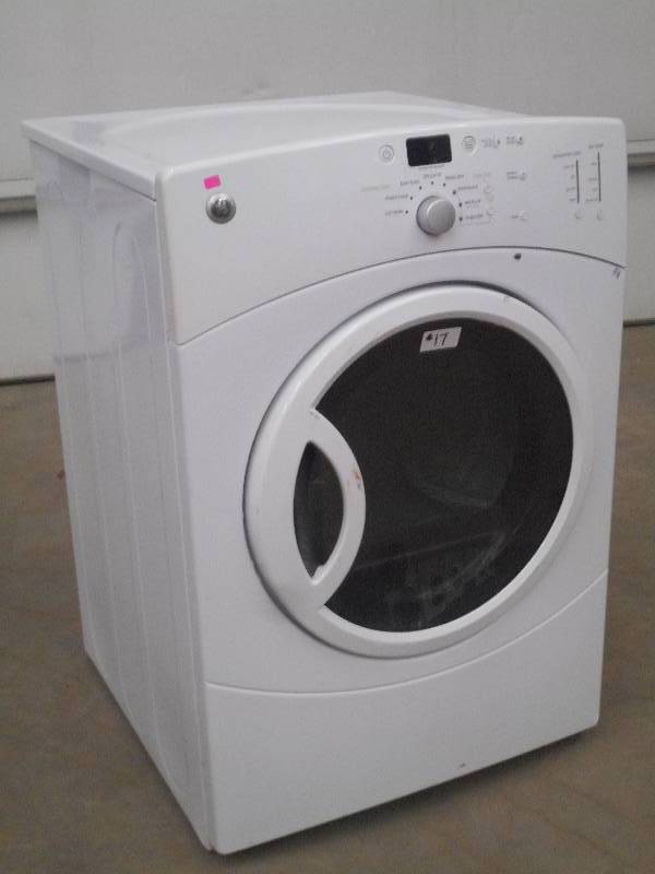 lot 17 image: GE Front-Load 230Volt Electric Drye...