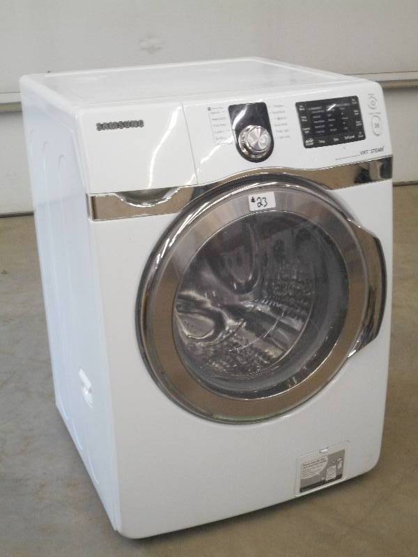 lot 23 image: Samsung VRT-Steam Front-Load Washer...