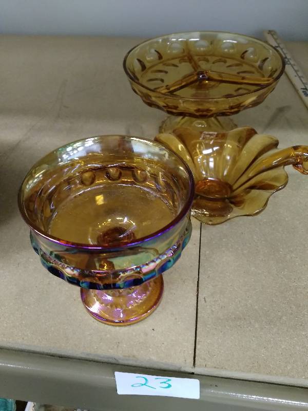 lot 23 image: Depression Glass
