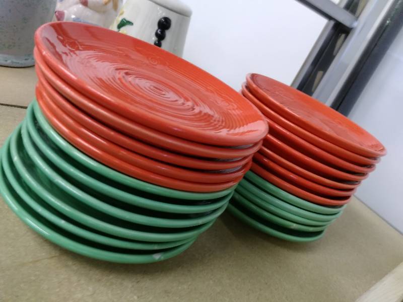lot 33 image: FiestaWare Dishes