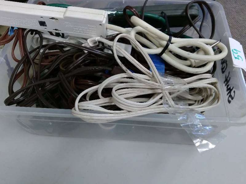 lot 59 image: Electrical Cord Lot