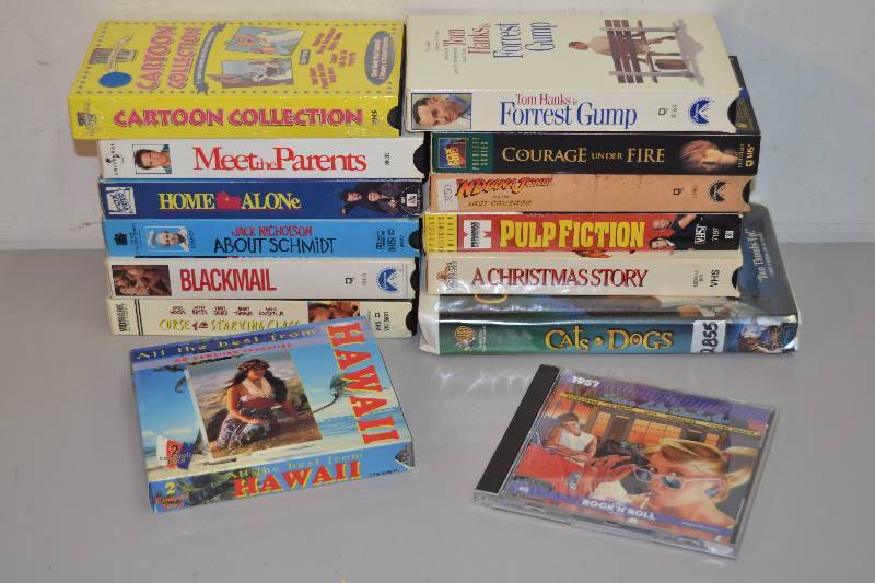 VHS tapes