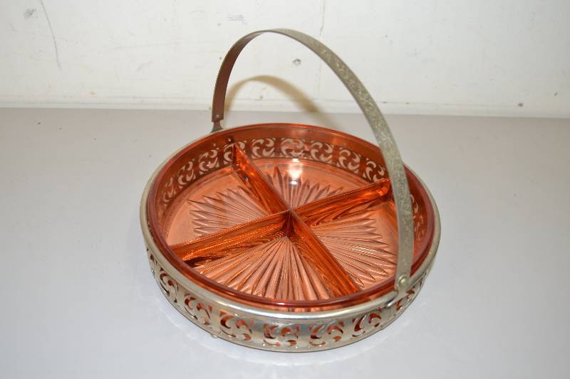 Pink Depression glass