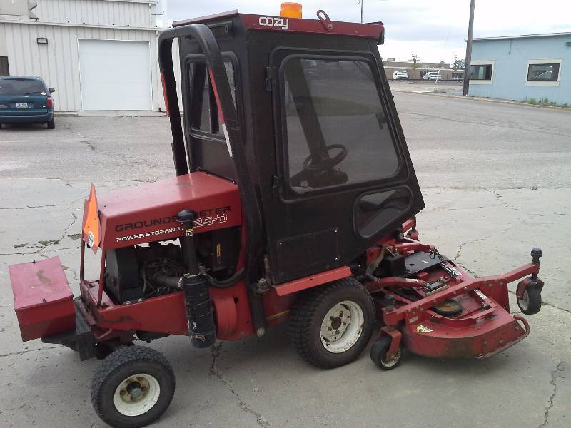1990 Toro 325 D Groundmaster W Mower, Snowblower & Sweeper