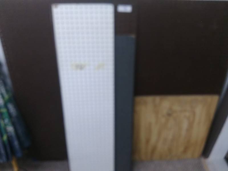 lot 7 image: Peg Board and Wood