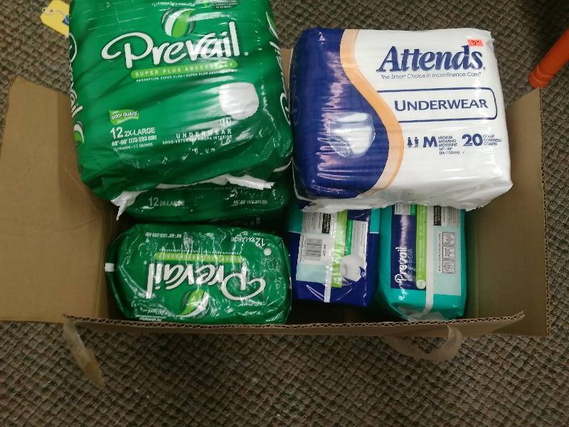 lot 21 image: Adult Diaper Lot