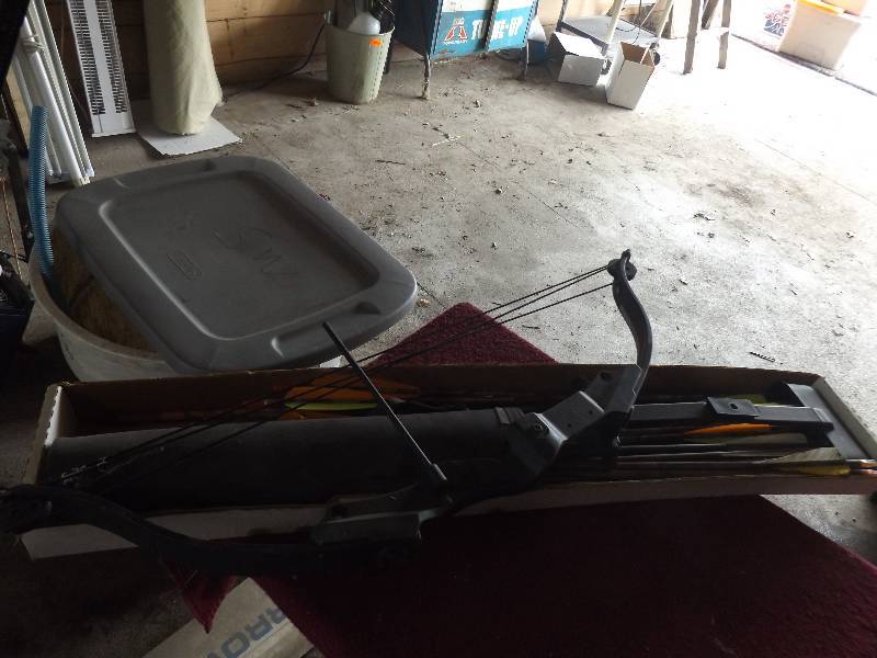 lot 43 image: Brave bow, arrows...