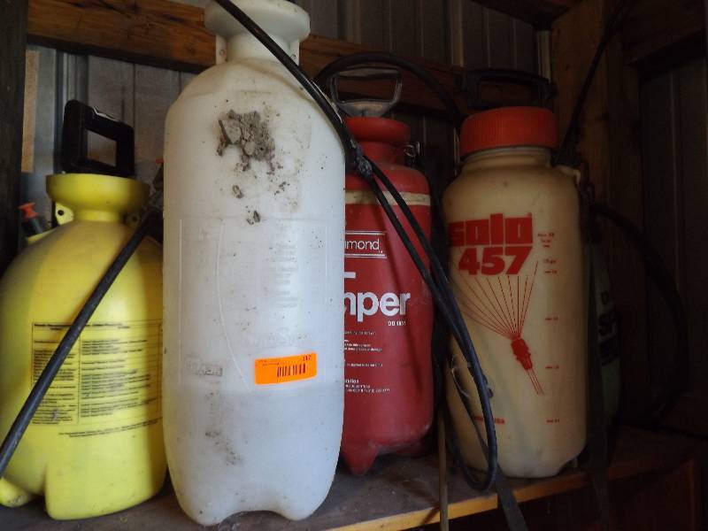 lot 117 image: Yard mix sprayers...