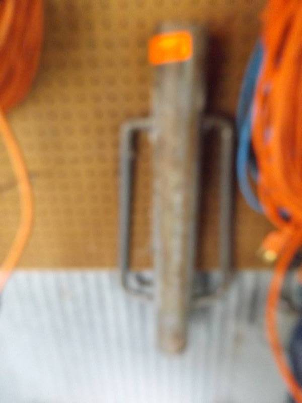 lot 164 image: Post hole pounder...