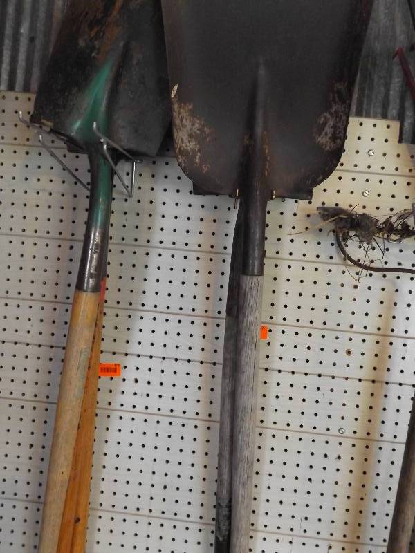 lot 177 image: 2 heavy duty shovels...