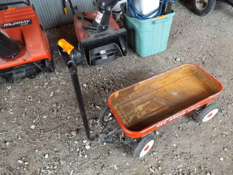 lot 188 image: Roadmaster Red Wagon, all parts int...