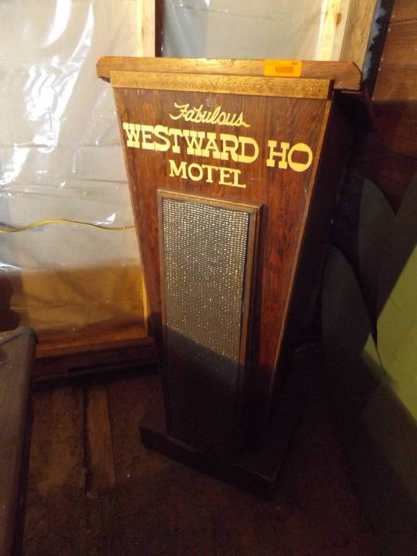lot 264 image: Westward Ho podium with speaker...