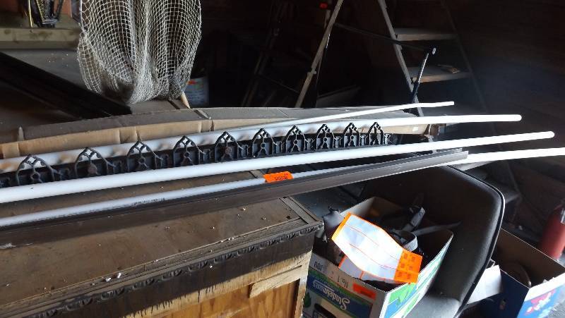 lot 312 image: Miscellaneous trims and pipe, trim,...