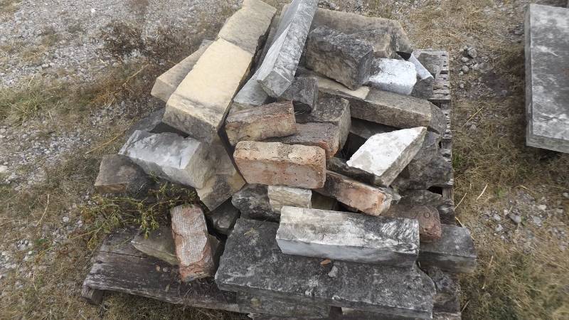 lot 381 image: Cut granite...