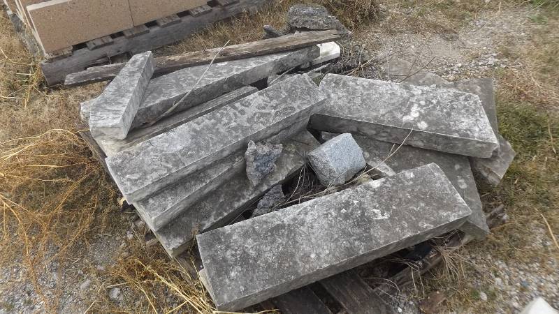 lot 383 image: Cut granite...