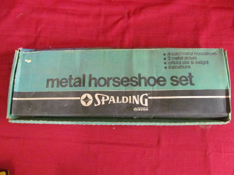 lot 118 image: Spalding Horseshoe Set
