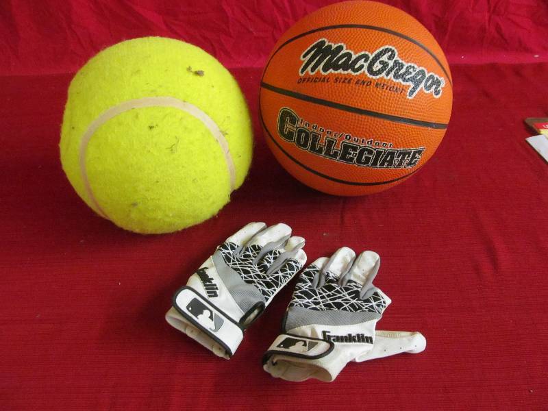 lot 145 image: Baseball GloveBalls