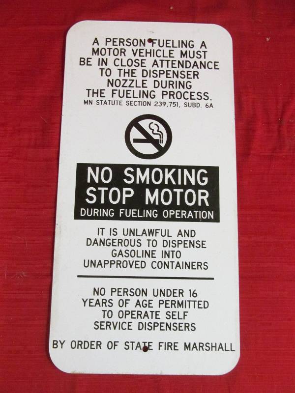 lot 196 image: No Smoking Sign