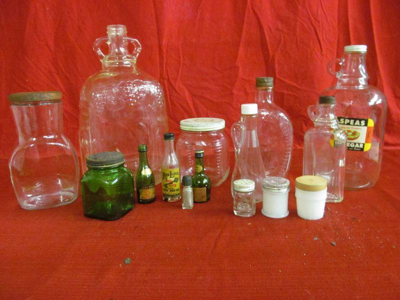 lot 222 image: Vintage BottlesJars
