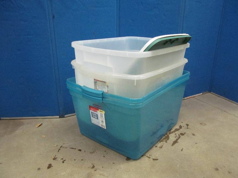 lot 241 image: Storage Totes