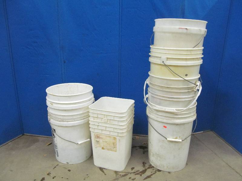 lot 246 image: Plastic Pails