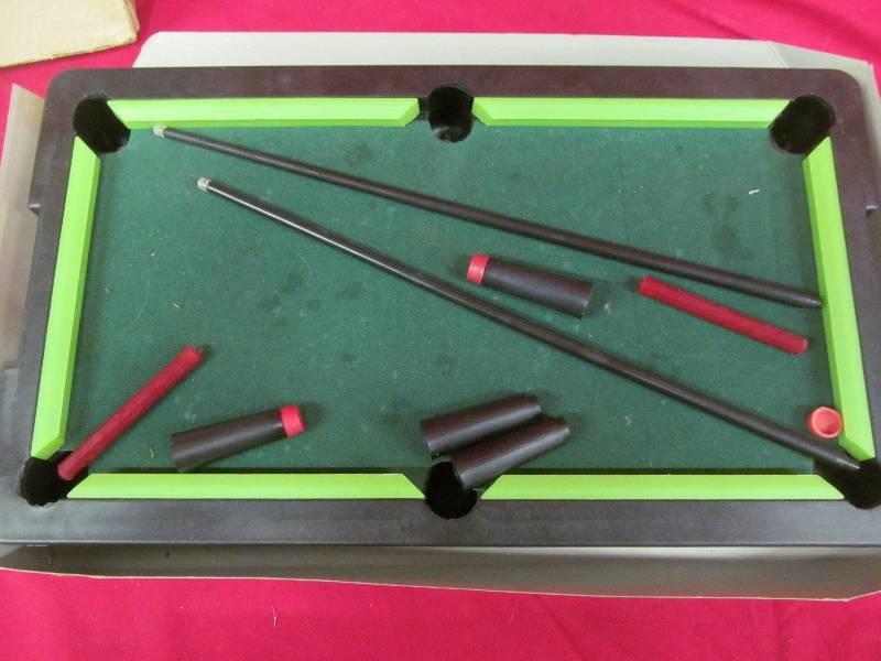 lot 254 image: Table Top Pool Table