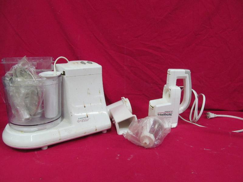 lot 48 image: Food ProcessorSalad Shooter