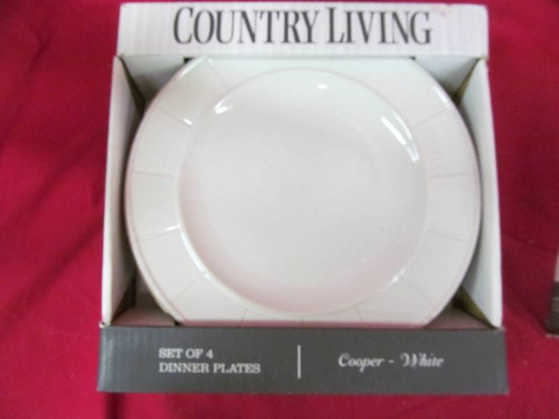 lot 57 image: Country Living Dinner Plates