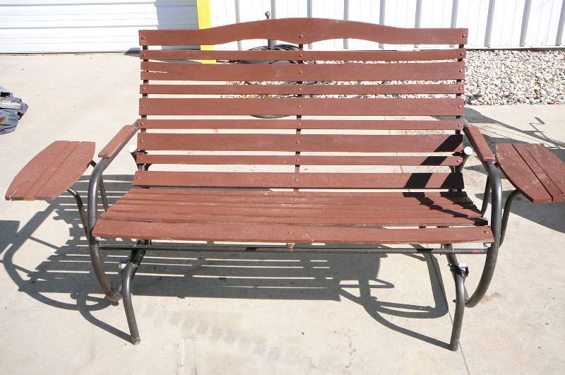 Lawn Rocking Bench