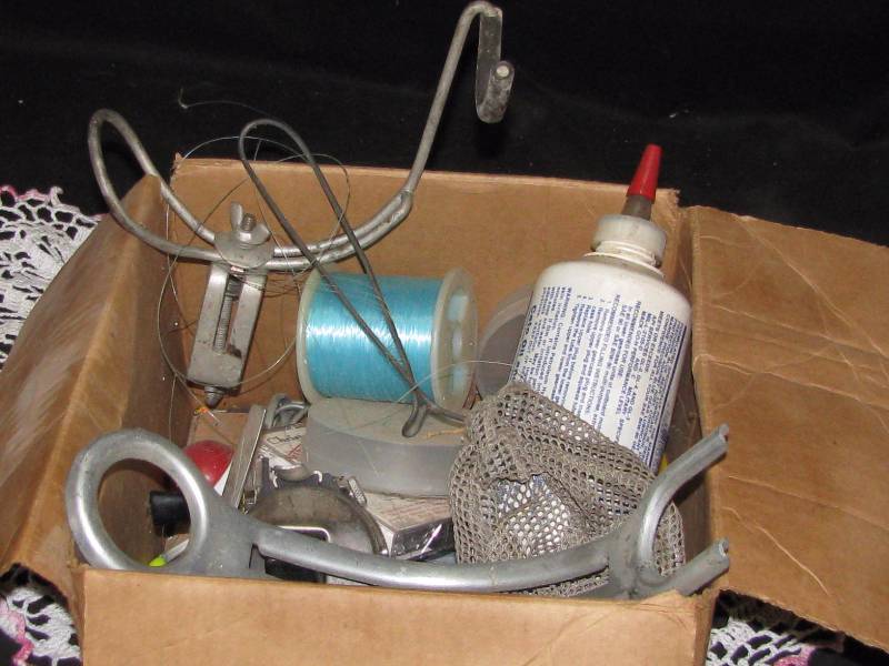 Misc. Box Of Fishing