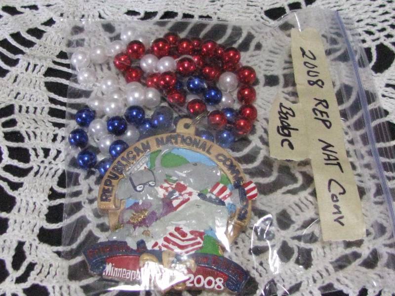 2008 GOP National Convention Badge