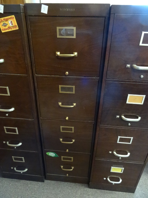 lot 5 image: File Cabinet