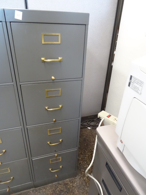 lot 41 image: File Cabinet