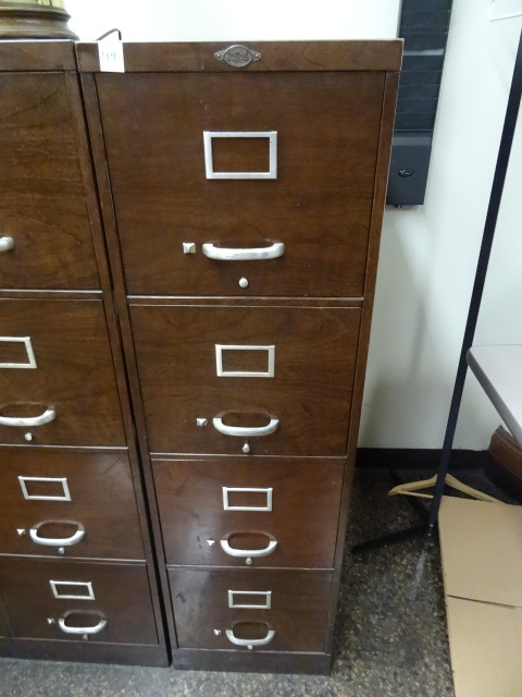 lot 52 image: File Cabinet