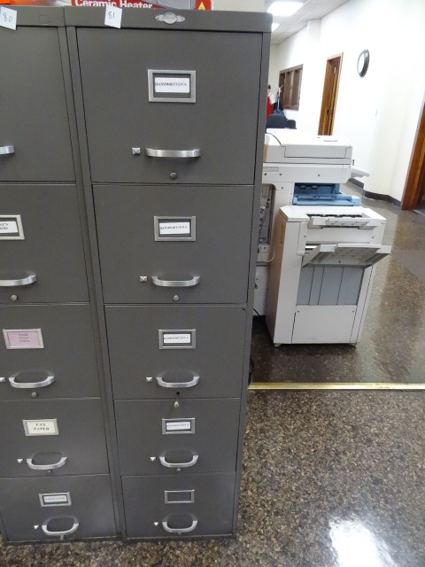 lot 81 image: File Cabinet