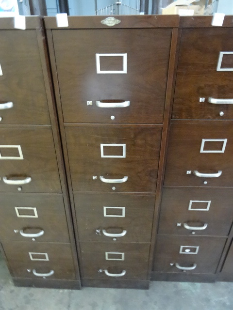 lot 107 image: File Cabinet