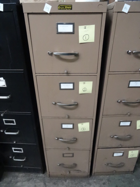 lot 113 image: File Cabinet