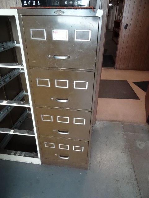 lot 122 image: File Cabinet