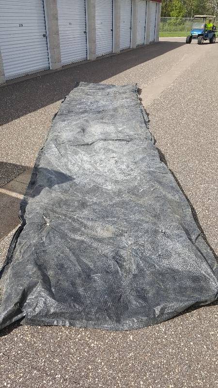 lot 6 image: Large industrial carpenter tarp