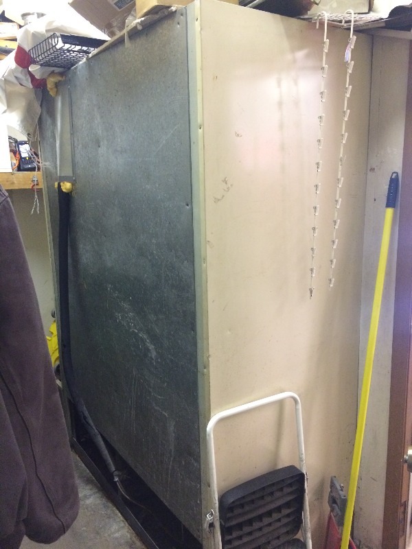 lot 27 image: Zero Zone  2 door Reach-In Display Cooler   Measures 58 W x 77 H x 34 D