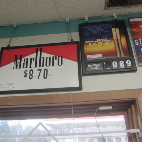 lot 41 image: Cigarette Signs