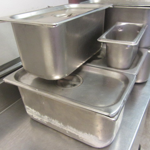 lot 57 image: Stainless Steam Table Inserts