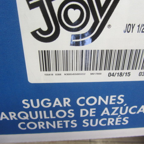 lot 83 image: Sugar & Plain Cones